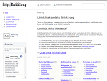 Tablet Screenshot of linkki.org